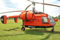 HA-MCJ - HA-MCJ register Kamov Ka-26 helicopters, now PJ-HUN register, exhibited on Hungary, in Székesfehérvár border, at the restaurant beside the PJ petrol station. - by Attila Groszvald-Groszi