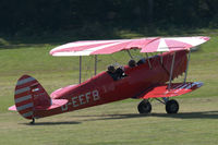 D-EEFB @ EDST - Stampe-Vertongen SV-4C landing at Hahnweide airfield, Germany. OTT 2019 - by Van Propeller