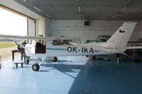OK-IKA @ LKPS - undergoing maintenance - by Joop de Groot