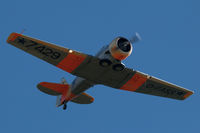 D-FASS @ EDST - North American Harvard Mk.III overshoot at Hahnweide airfirld, Germany. OTT 2019 - by Van Propeller