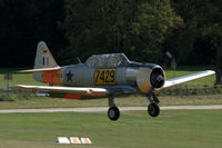 D-FASS @ EDST - North American Harvard Mk.III landing at Hahnweide airfield, Germany. OTT 2019 - by Van Propeller