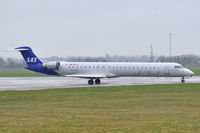 ES-ACG @ EGSH - Leaving Norwich for Ljubljana, Slovenia. Following respray to SAS colour scheme. - by keithnewsome