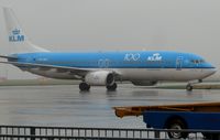 PH-BXV @ EGSH - Robin under tow from Stand 4 by KLM UK Engineering, for maintenance work.