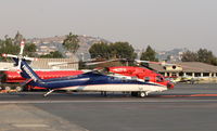 N2FH @ SZP - N2FH 1986 Sikorsky S-70C THUNDERHAWK FIREHAWK, 2 GE T700-GE-401 Turboshafts 1,690 Shp each, Restricted forest - by Doug Robertson