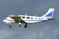 G-JLCA @ EGSH - Landing at Norwich. - by Graham Reeve