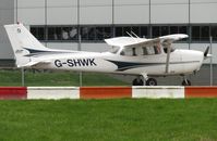 G-SHWK @ EGSH - Visiting SaxonAir on a weather diversion from Cambridge (CBG) - by Michael Pearce