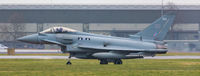 ZK337 @ EGXE - A very rainy RAF Leeming. Returning after a NATO exercise sortie. - by Steve Raper