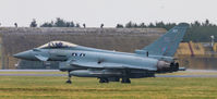 ZK337 @ EGXE - A very rainy RAF Leeming. Returning after a NATO exercise sortie. - by Steve Raper