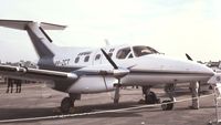 PP-ZCT @ EGLF - Xingu aircraft on display at the 1978 Farnborough Air Show. - by Roger Winser