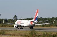 F-HBXB @ LFBD - Embraer ERJ-170ST, Lining up rwy 05, Bordeaux Mérignac airport (LFBD-BOD) - by Yves-Q