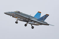 A21-13 @ YPEA - McDonnell FA-18A serial A21-13, 3 sqn 100th-anniversary markings flown by 75 sqn. YPEA 25/02/2020