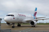 D-AKNQ @ EGSH - On stand at Norwich after a re-spray. - by Graham Reeve
