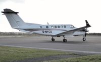 G-NYCO @ EGFH - Visiting Super King Air operated by Dawn Meats Group. - by Roger Winser