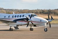 G-NYCO @ EGFH - Visiting Super King Air operated by Dawn Meats Group. - by Roger Winser