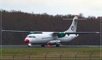 OY-RUV @ EDDR - ATR 72-600 - by Jerzy Maciaszek