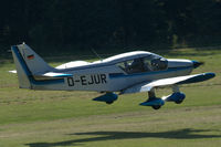 D-EJUR @ EDST - Robin R.1180TD Aiglon II landing at Hahnweide airfield, Germany. OTT 2019