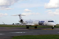 ES-ACK @ EGSH - Just landed at Norwich. - by Graham Reeve