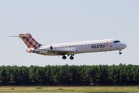 EI-FCB @ LFBD - Boeing 717-200, On final rwy 05, Bordeaux-Mérignac airport (LFBD-BOD) - by Yves-Q