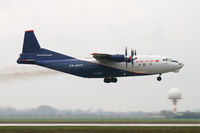 EW-483TI @ LZIB - Ruby Star Antonov An-12 - by Thomas Ramgraber