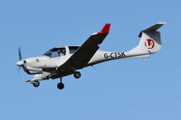 G-CTSK @ EGSH - Landing at Norwich. - by Graham Reeve