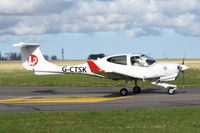 G-CTSK @ EGSH - Departing from Norwich. - by Graham Reeve