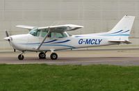 G-MCLY @ EGSH - Parked on the SaxonAir apron on a visit from Little Snoring (X3LS).