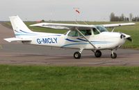 G-MCLY @ EGSH - Departing SaxonAir home to Little Snoring (X3LS).
