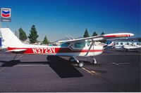 N3723V @ KCCR - N3723V sold to flight school in Concord, CA and painted red/white, wheel pants removed. - by Kevin Anderson