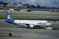 N635VA @ KSFO - Sky Terrace SFO 2020. - by Clayton Eddy