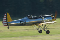 N59GD @ EDST - Ryan ST-3KR (PT-22 Recruit) landing at Hahnweide airfield, Germany. OTT 2019