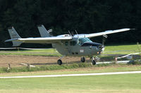 EC-MYM @ EDST - Reims-Cessna FTB337G Milirole landing at Hahnweide airfield, Germany. OTT 2019