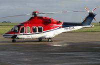 PH-EUA @ EGSH - Parked on the SaxonAir apron.