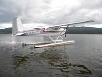 N7751K @ 5BL - 7751K, Beluga Lake, Homer Alaska
P-Ponked 180J- Owned by Alex and Inge Clark - by Alexander Clark- Dragonfly Aero