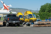 N6748D @ YKA - Stored at Kamloops airport BC - by Jack Poelstra