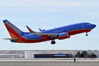 N7715E @ KBOI - Take off from 28R.