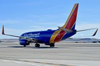 N482WN @ KBOI - Taxiing on Alpha.