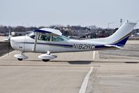 N182AG @ KBOI - Taxiing off the north GA ramp.