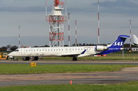 ES-ACK @ EGSH - Parked at Norwich after a re-spray into SAS colours. - by Graham Reeve