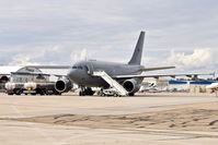15005 @ KBOI - Canadian CC-150 Polaris on the south GA ramp gassing up. Two fuel trucks under the right wing. I'm glad its not my credit card being used. - by Gerald Howard