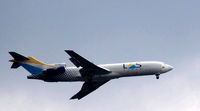 HK-4637 @ SKBO - On approach to Bogato International Airport over the city's Botanical Gardens - by Bruce Raynor