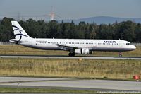SX-DGA @ EDDF - Airbus A321-231 - A3 AEE Aegean Airlines - 3878 - SX-DGA - 23.08.2019 - FRA - by Ralf Winter