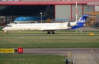 ES-ACK @ EGSH - Alfhild Viking parked on Stand 7 following respray by Air Livery.