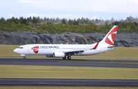 OK-TST @ ESSA - RWY 01R - by wijken