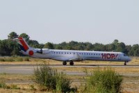 F-HMLN @ LFBD - Bombardier CRJ-1000EL NG, Ready to start rwy 05, Bordeaux Mérignac airport (LFBD-BOD) - by Yves-Q