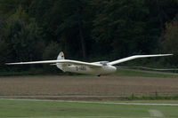 D-1480 @ EDST - Göppingen Gö 3 Minimoa gliding in to land at Hahnweide airfield, Germany. OTT 2019