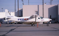 N861FE @ CVG - Roosting for the day. - by Charlie Pyles