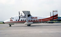 G-BIYD @ CVG - SH.3072 N3678G Same airframe - by Charlie Pyles