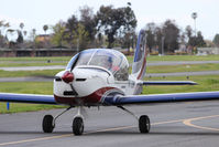 N712MF @ KRHV - Locally based 2006 Sportstar taxing out for departure at Reid Hillview Airport, San Jose, CA. - by Chris Leipelt