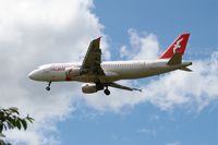 CN-NMF @ LFBD - Airbus A320-214, On final rwy 23, Bordeaux-Mérignac airport (LFBD-BOD) - by Yves-Q