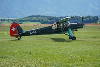 HB-EIJ @ LSZW - At Thun airfield - by sparrow9